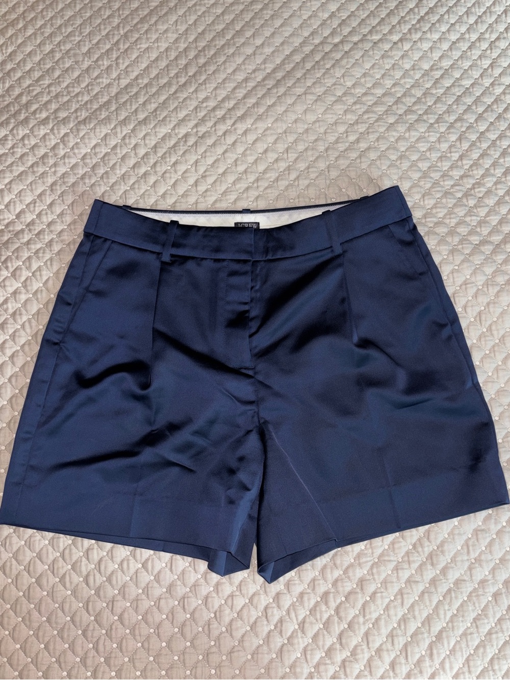 J. Crew Satin Shorts